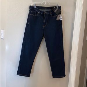 Banana Republic Mid Rose Straight Ankle Jeans